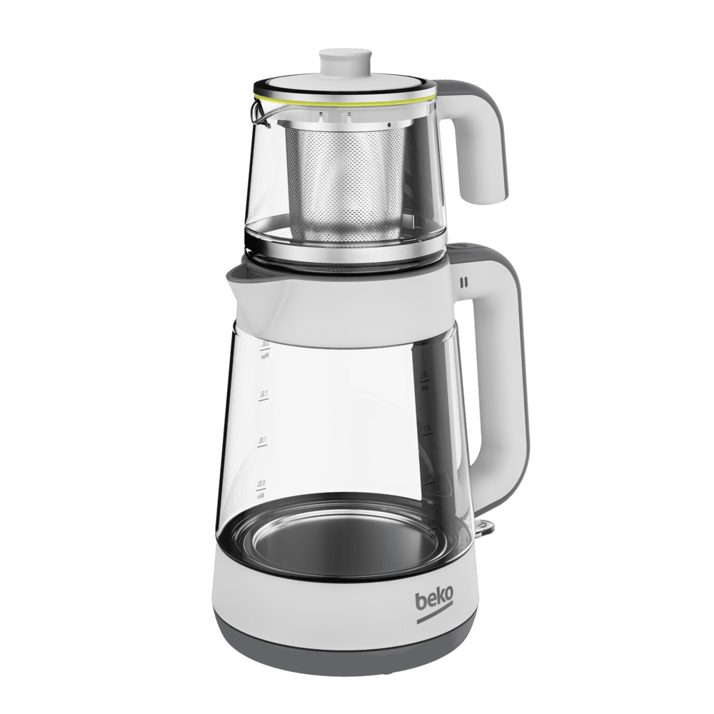 BEKO - CM 5964 Floral Çay Makinesi Beyaz