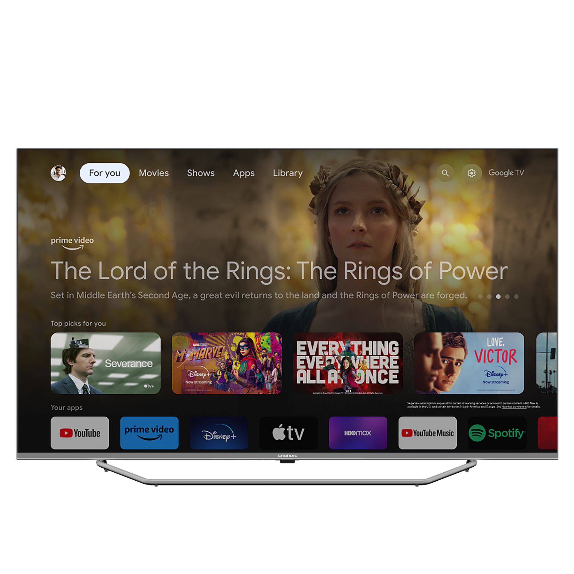 Grundig RIO 55 GHU 8900 S Grundig TV