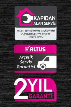 Altus AL 606 SP Hepa Filtreli Torbasız Elektrikli Süpürge
