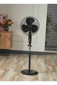 Minisan Maximus Merkür 16'' Ayaklı Vantilatör SİYAH