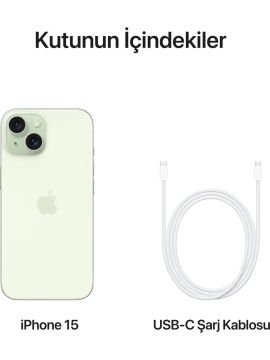 Apple - iPhone 15 128 GB Yeşil